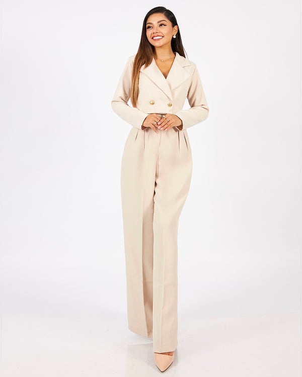 BLAZER + PANT SASTRE | BEIGE